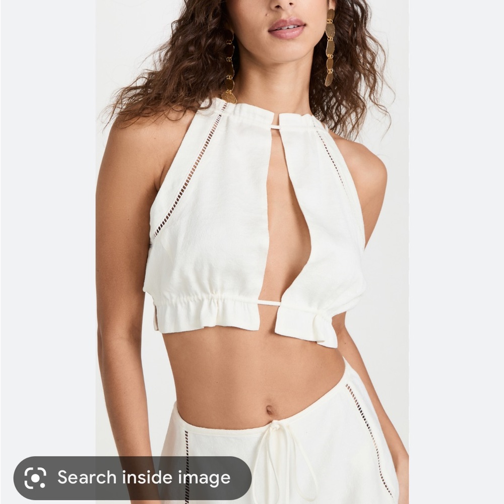 Cult Gaia White Sleeveless Top - Picture 4 of 4